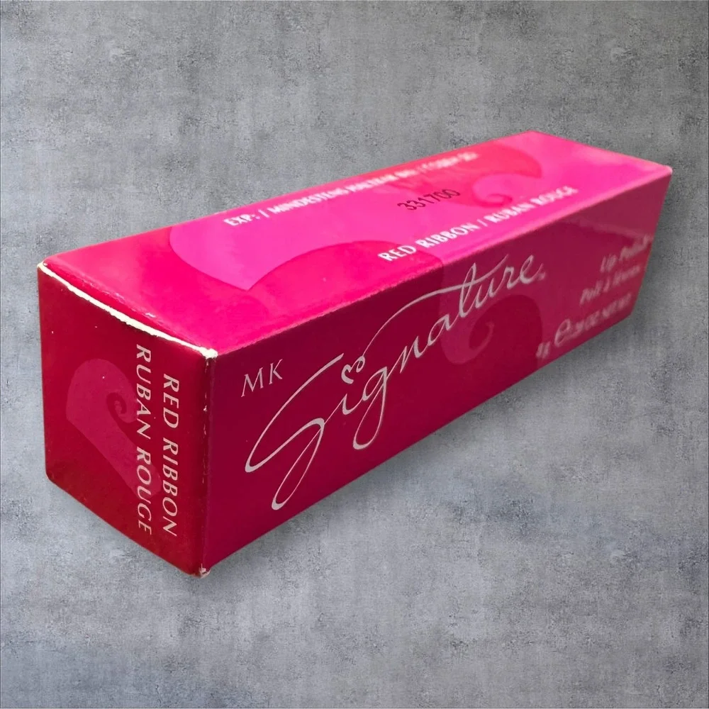 Mary Kay‎ Signature Lip Polish Red Ribbon 8g .28oz New In Box Satin Sheen Italy